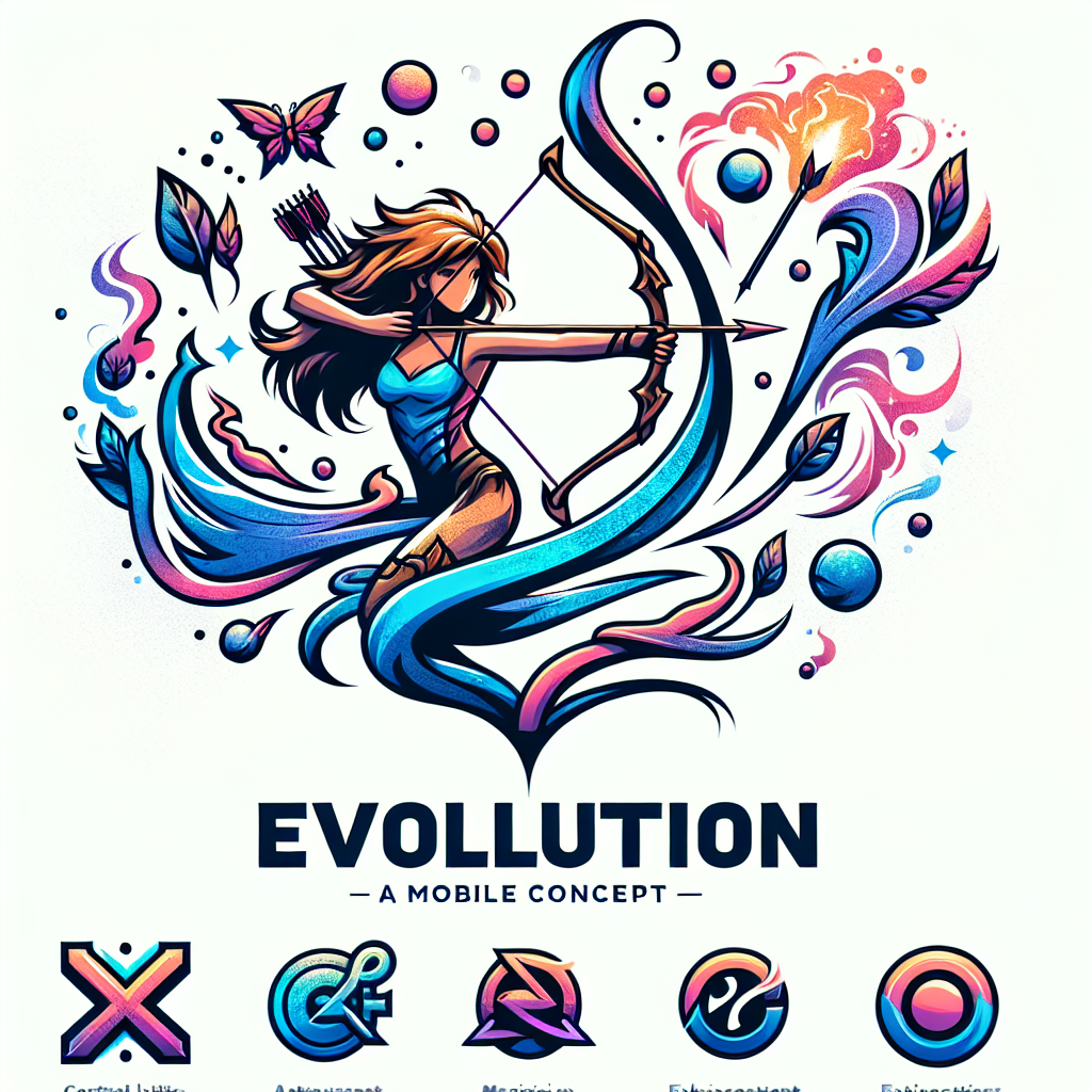 Epic Evolution: Mobile Legend's Miya Gets a Dynamic New Logo Design