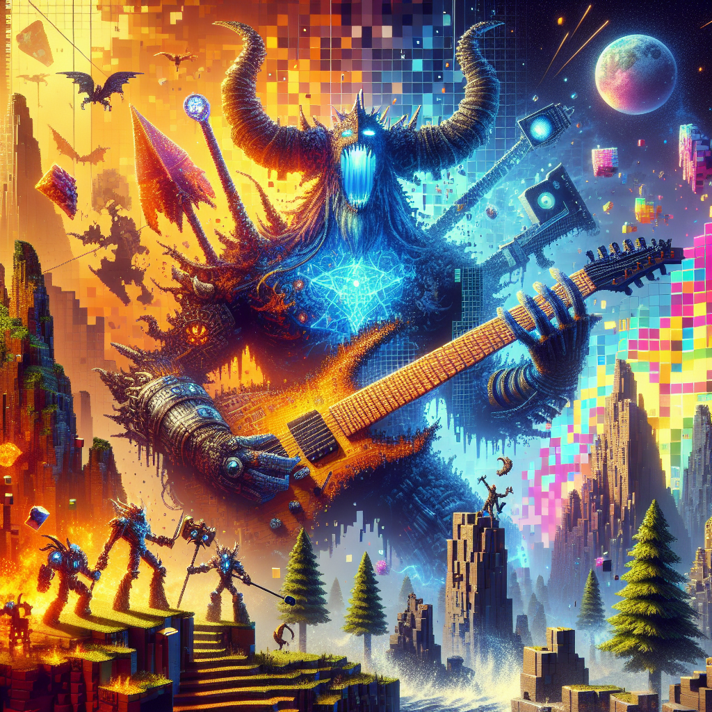 Exploring the Fusion: Brutal Legend Meets Minecraft in a Rock-Inspired Adventure