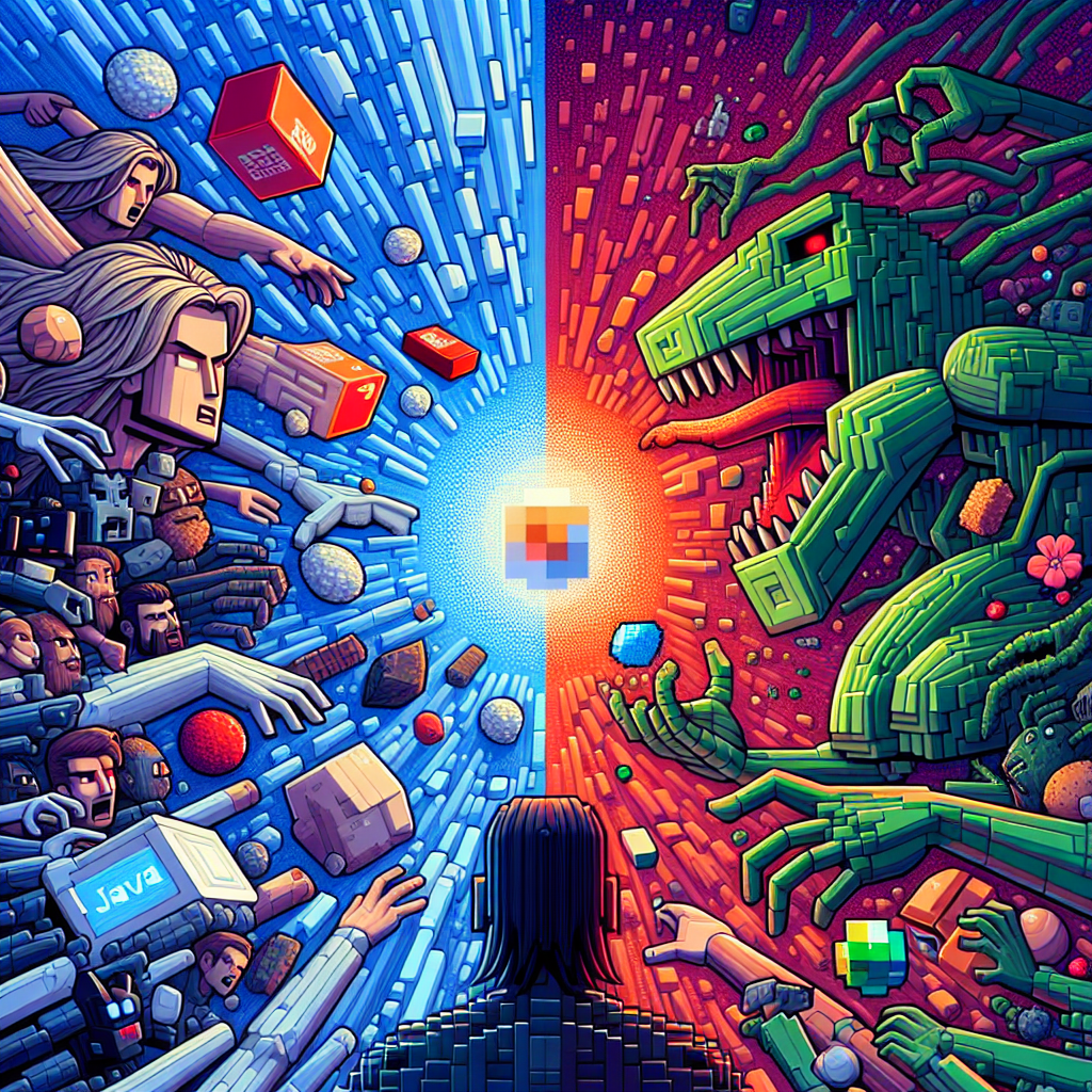 Perbedaan Antara Minecraft Java dan Bedrock: Mana yang Lebih Baik?